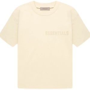 Brand New Fear of God Essentials T-shirt Egg Shell